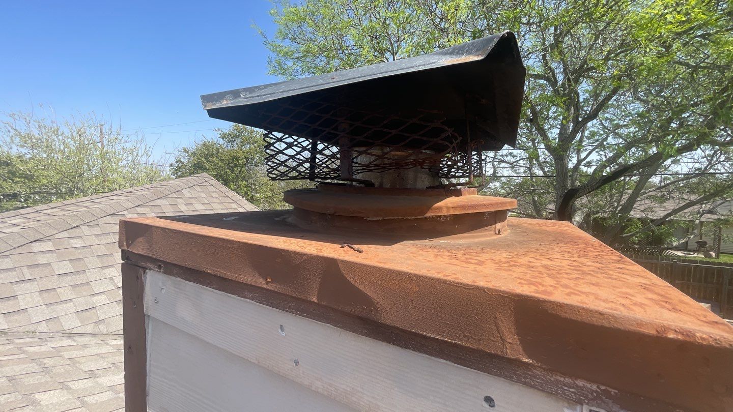 Chimney Cap Replacement by Lighthouse Roofing