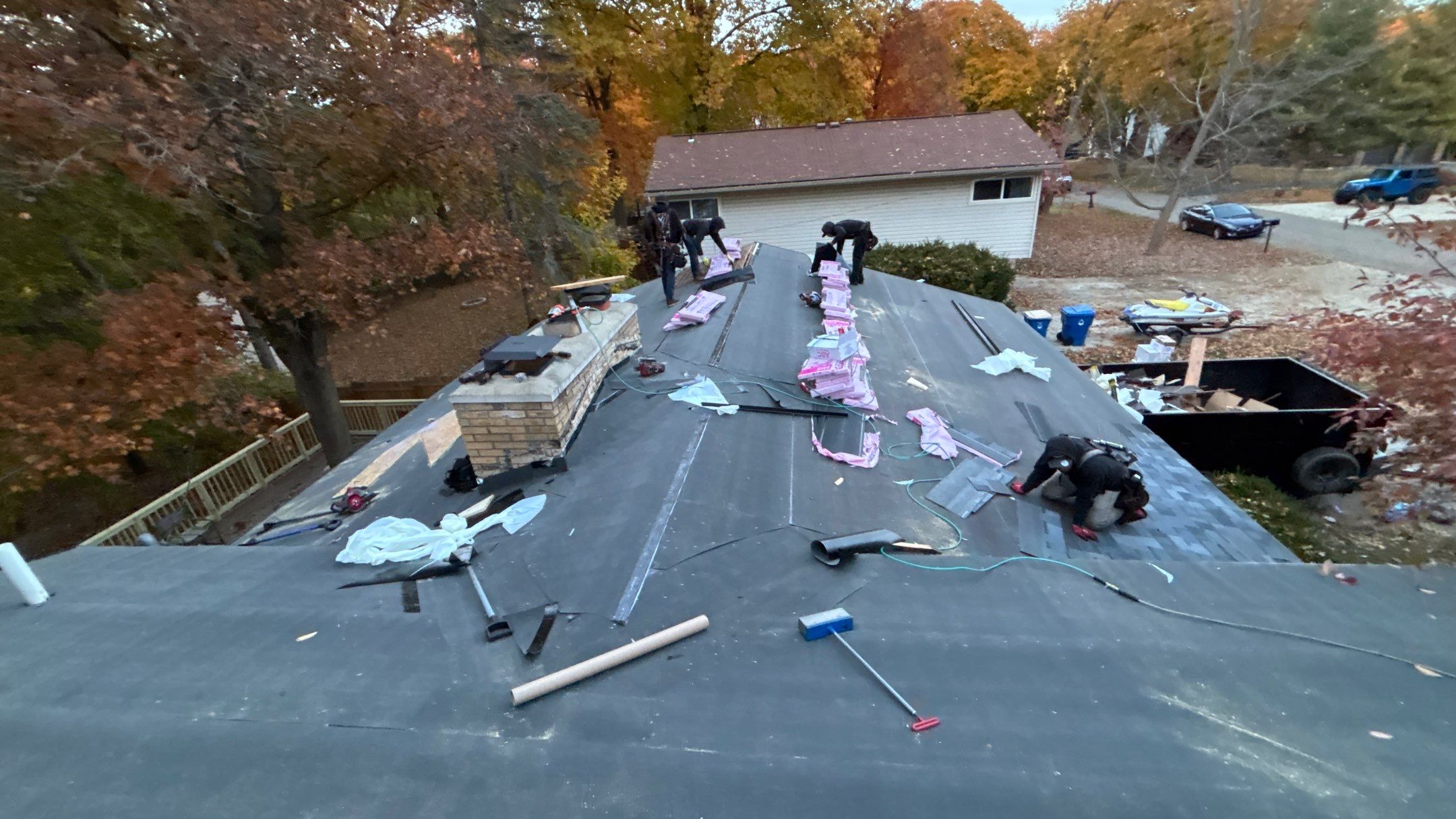 Roof Replacement using Owens Corning Slatestone Gray by 180 Contractors