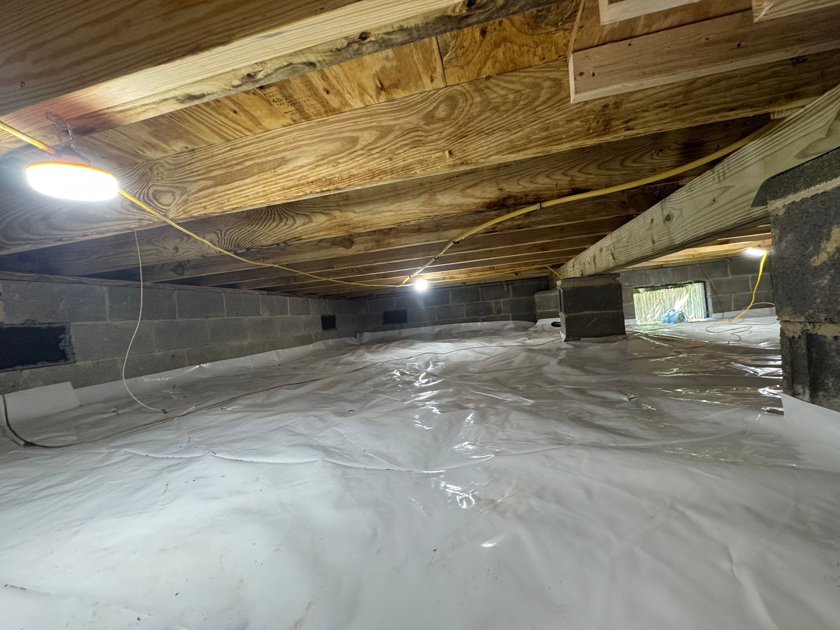 Project in Suffolk by Patriot Crawl Space Repairs