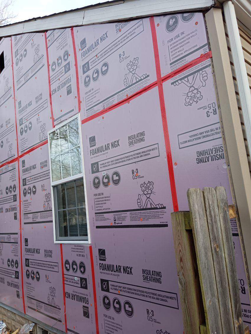 Fire-Damage Exterior Restoration – Siding, WRB, Insulation & Windows - Fairview Heights, IL by Legendary Services Company LLC.