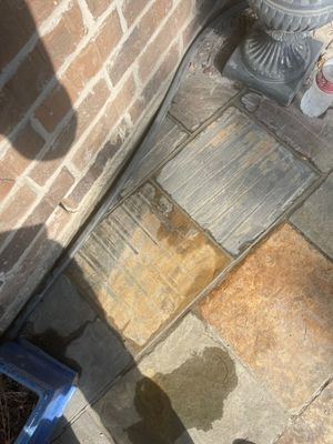 🌿 Project Spotlight: Patio Stone Repair for Linda Pradier