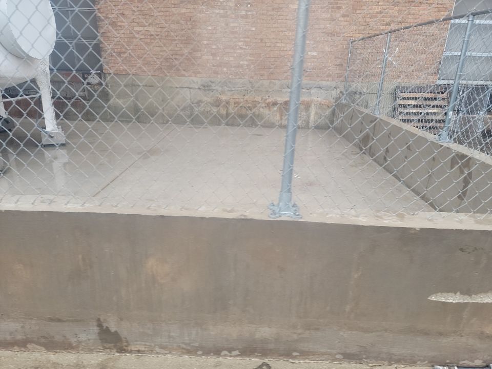 commercial pressure washing using Hot water by Northern Power Washing LLC.