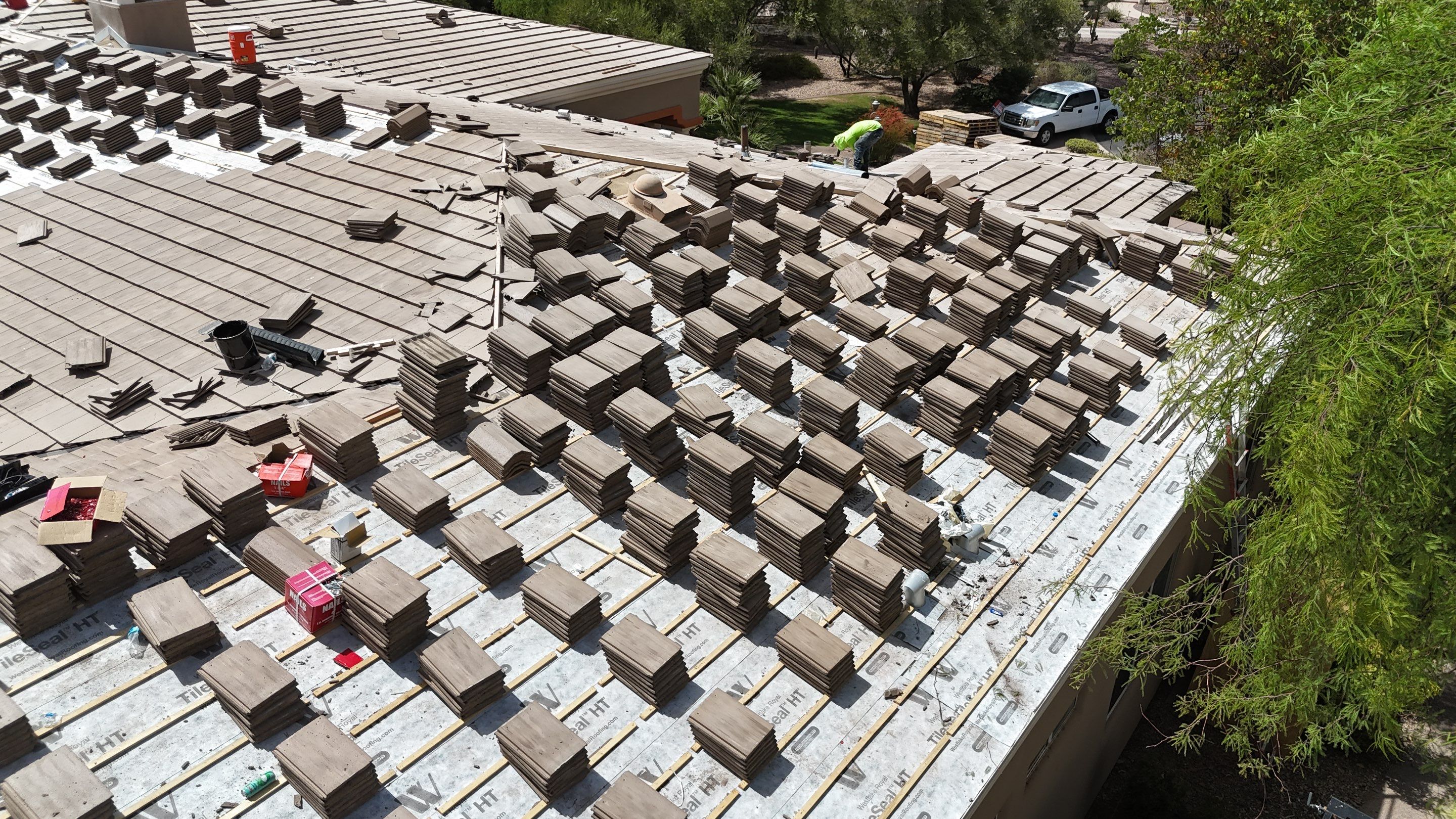 Project in Paradise Valley, AZ by Saint Roofing