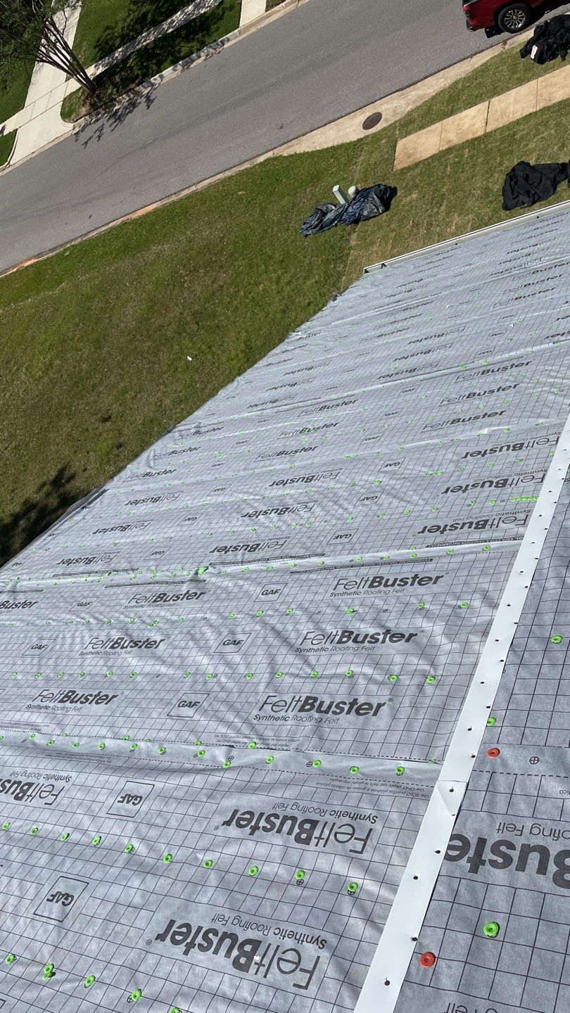 Residential Roofing Installation using Roof Replacement by American Roofing & Construction LLC