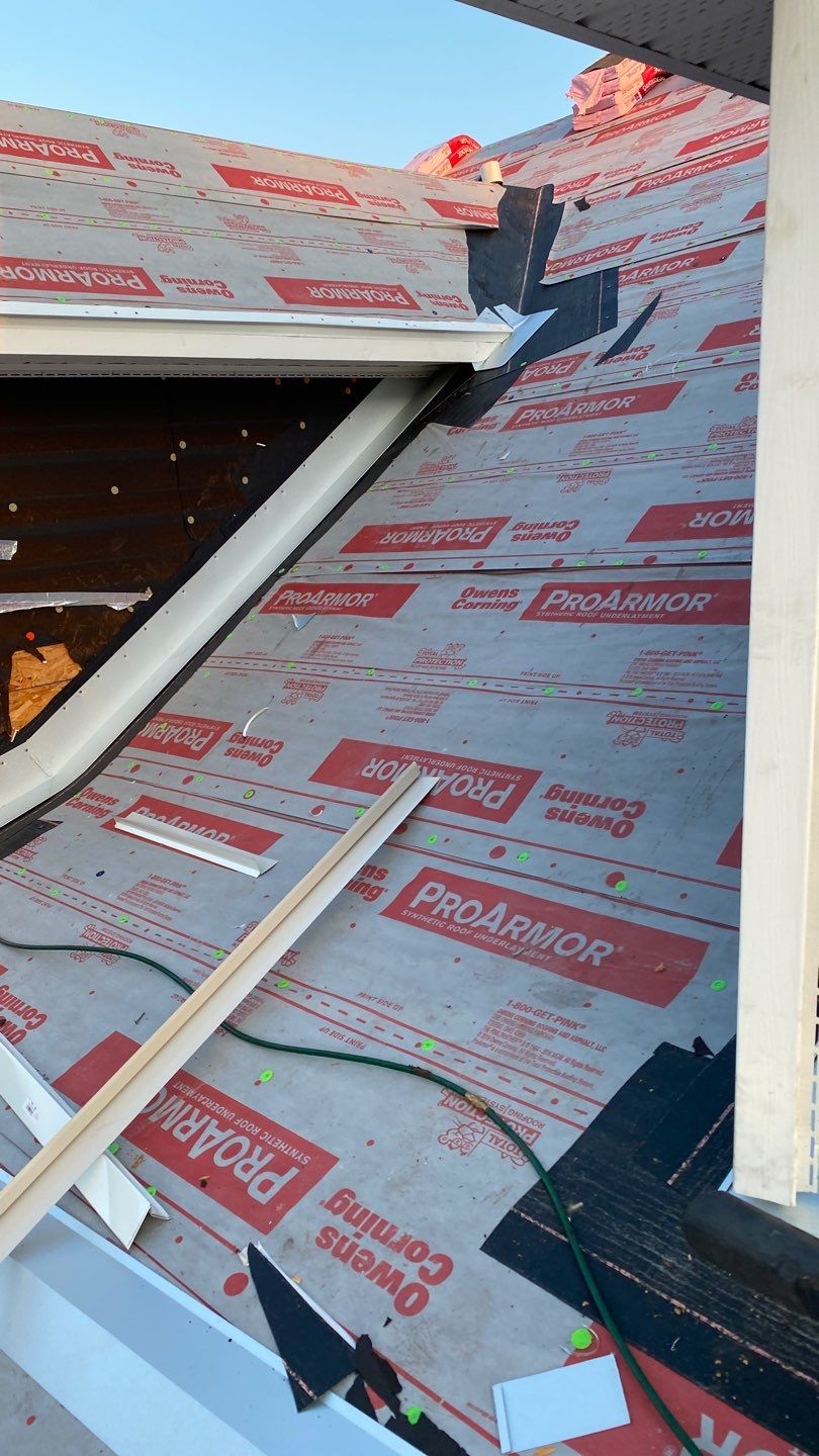 Residential Roofing Repair using Roof Replacement by American Roofing & Construction LLC