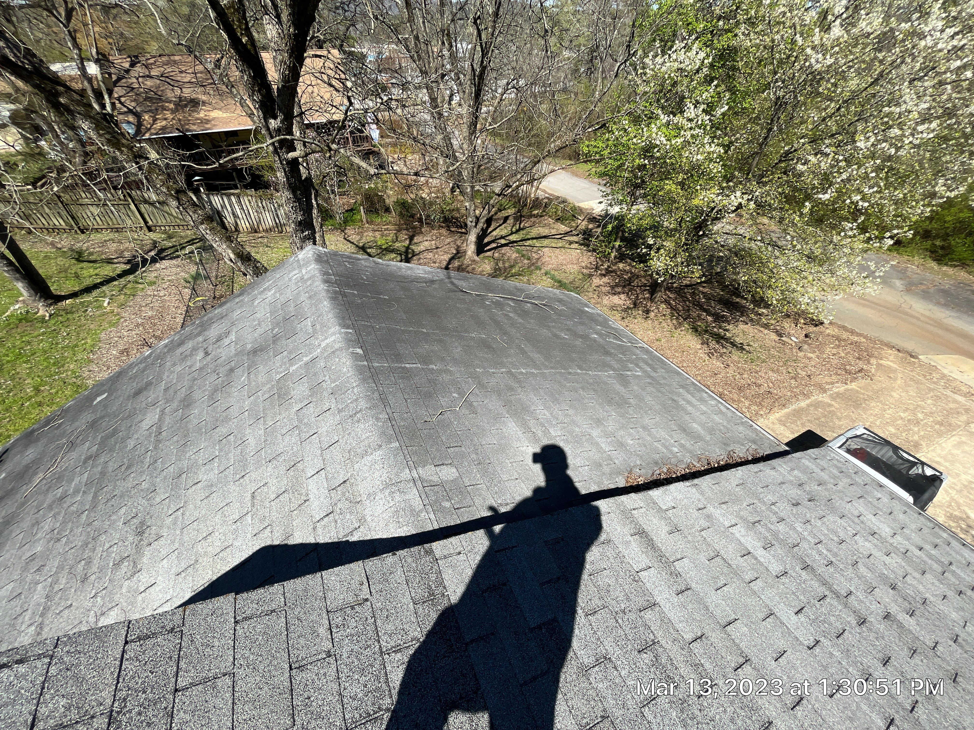 Residential Roofing Installation using 26 Gauge Colored Panels by Hostetler Roofing