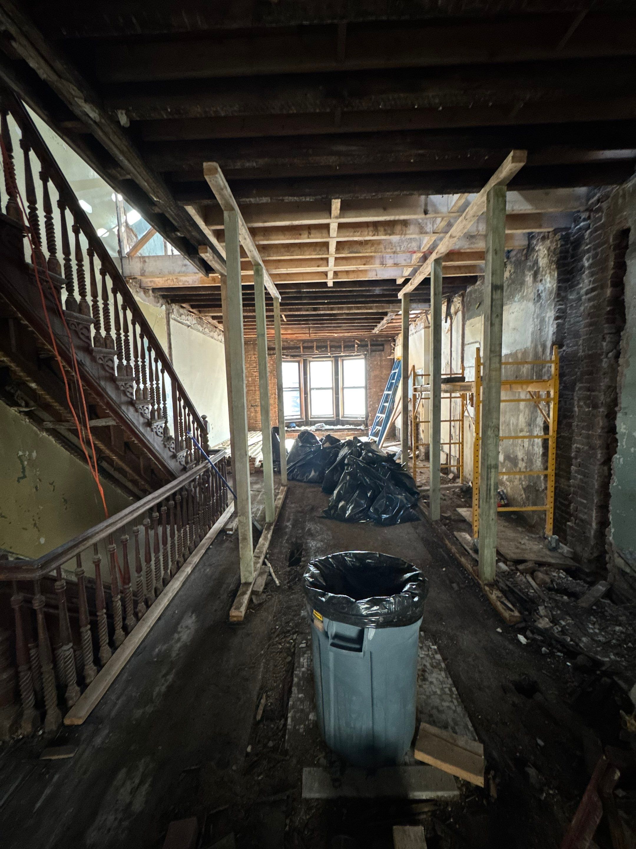 Major Remodel With Extension in Harlem by Omada Construction Corp