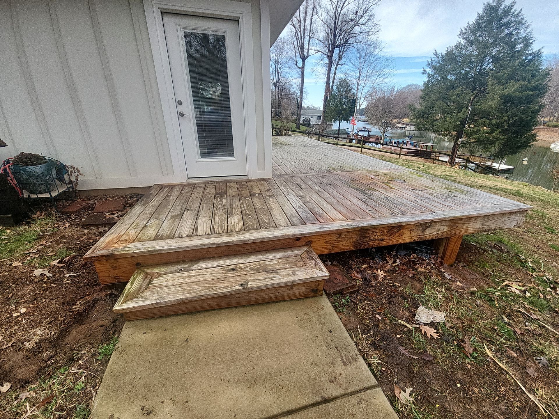 Weathered Deck using Wood Sealant by DuraSeal