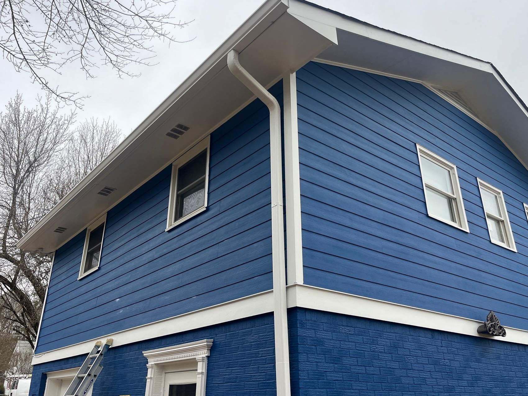 Siding Installation, Rotten Wood Replacement, and Exterior Painting in Canton, GA by Nelson Exteriors 