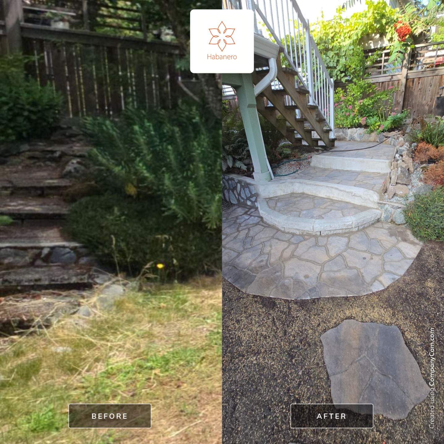 Complete Landscape Transformation - Esquimalt, BC by Habanero Garden and Exterior Care