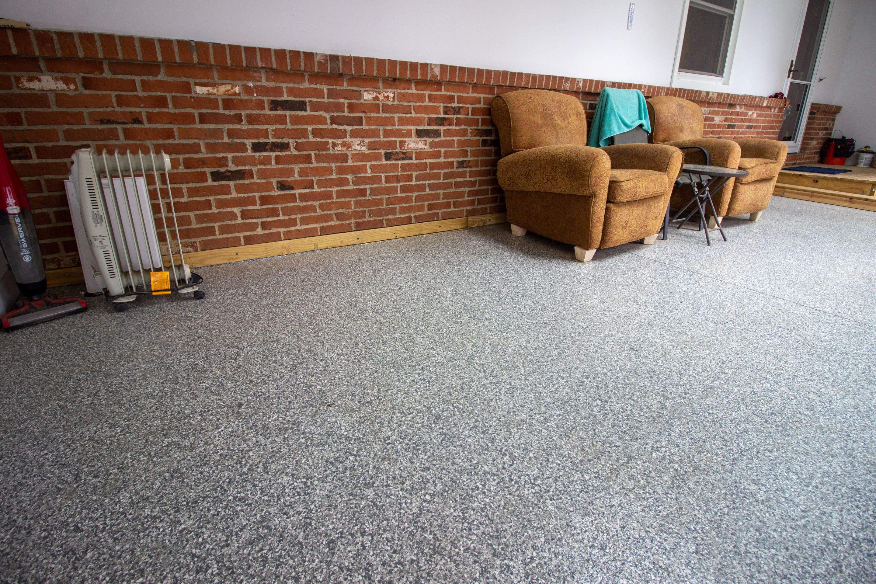 Sunroom Installation using Granite by Your1DayFloor.com