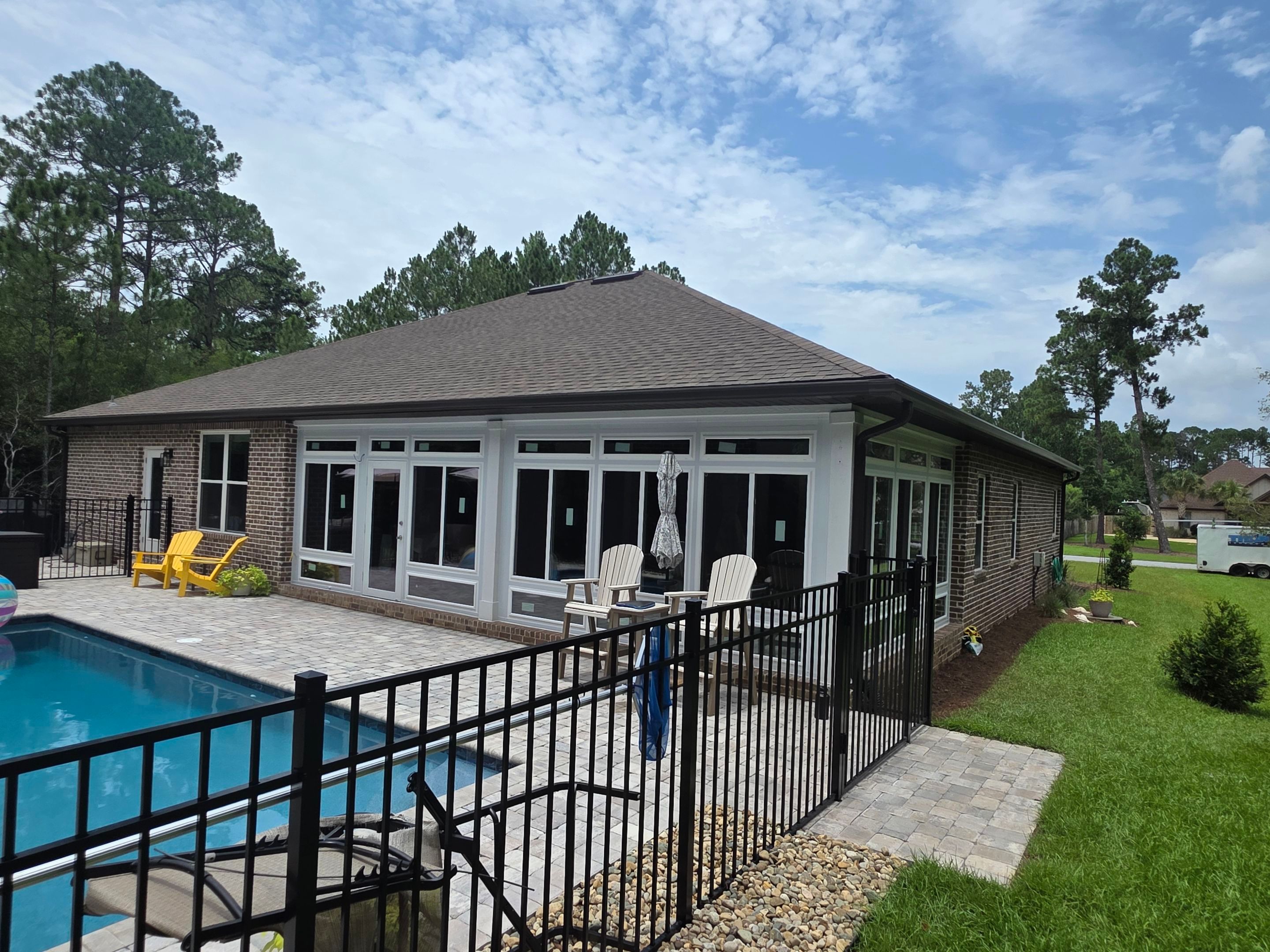 Glass Room in Navarre by Titan Sunrooms