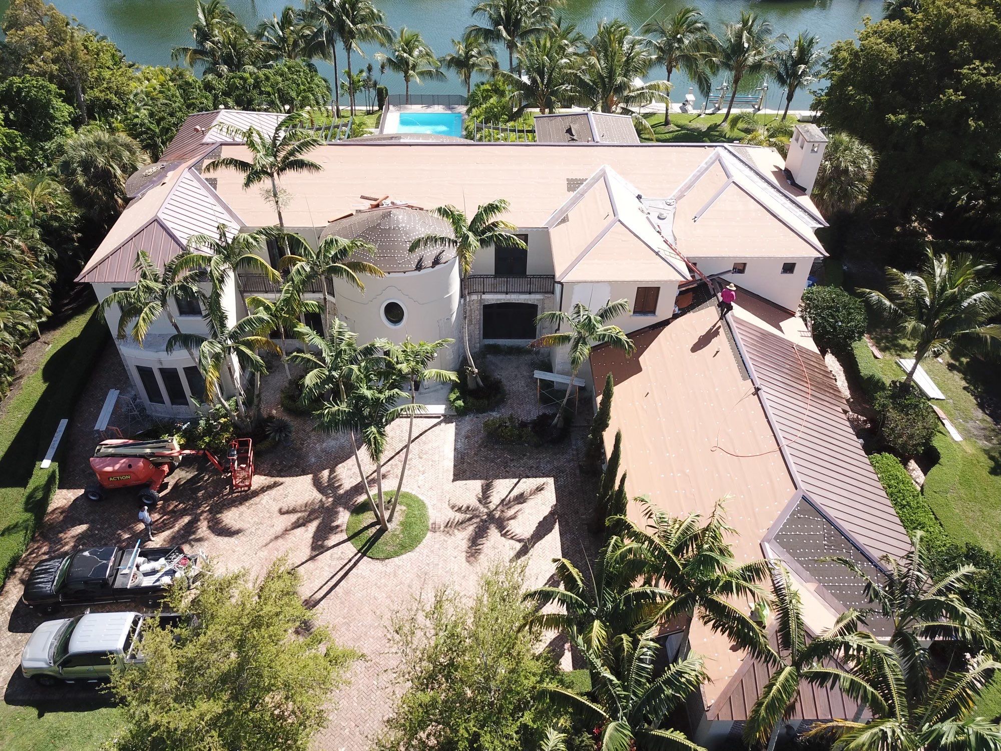 Metal Roof - Copper by Istueta Roofing
