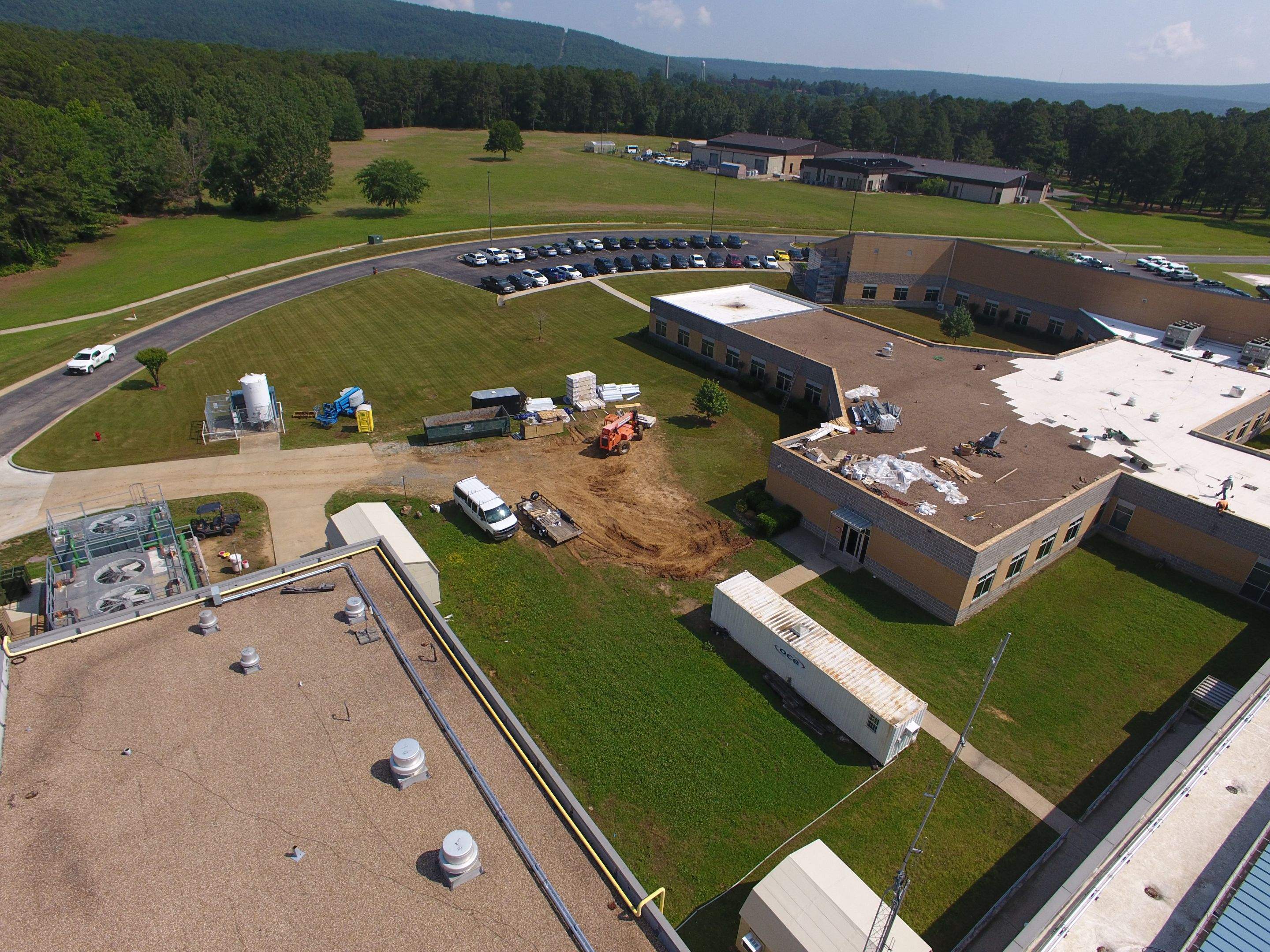 Choctaw Nation Hospital - Med Surg Building by Hostetler Roofing