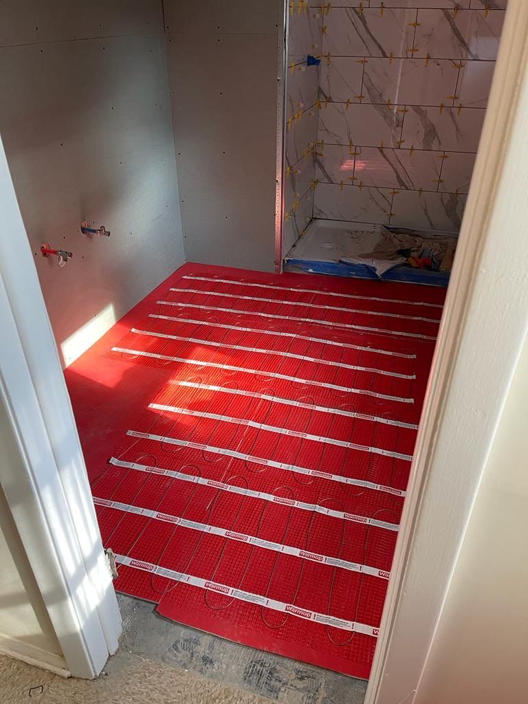 Bathroom Remodel using Tile by Home Concepts Construction