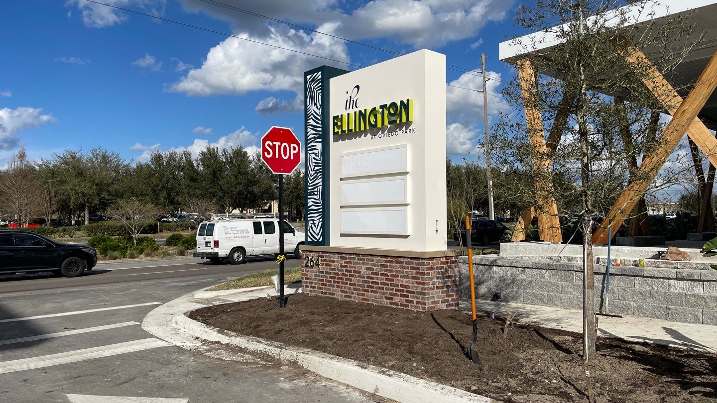 The Ellington Monument #1 by SignCrafters