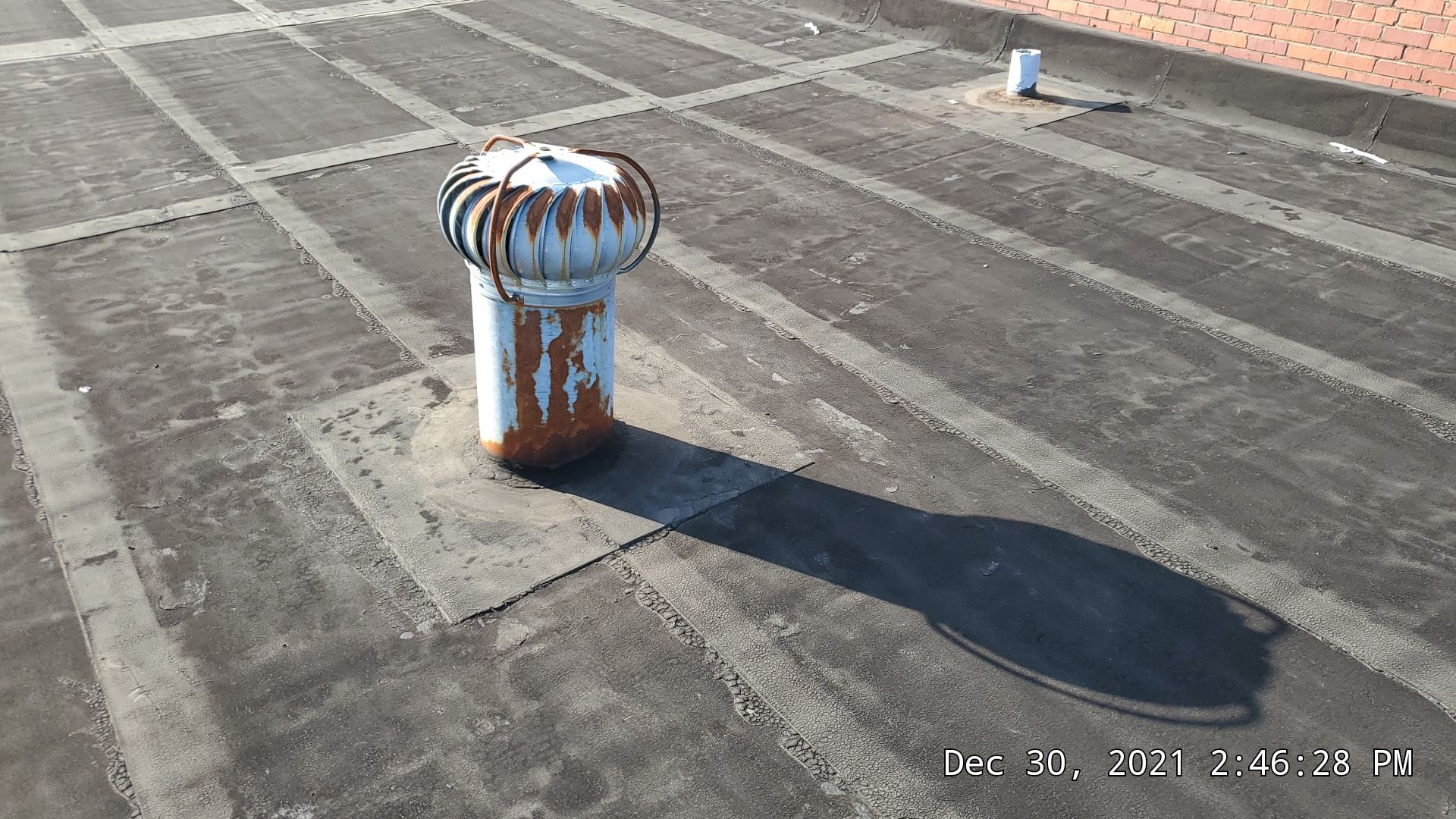 Commercial Roofing Installation using 50 mil PVC by Hostetler Roofing