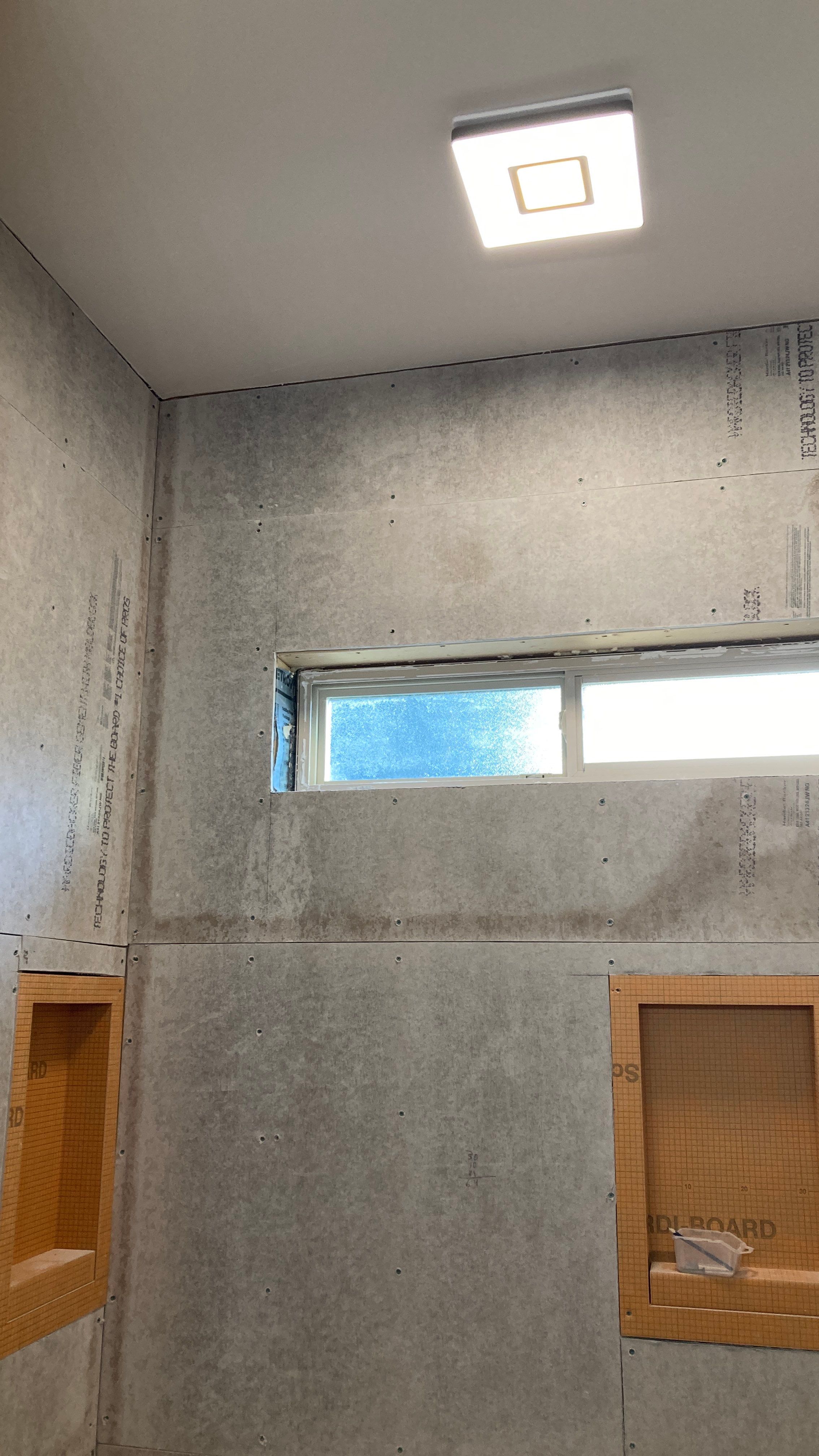 Stunning Tile Shower Installation  by Footprints Floors of Nashville