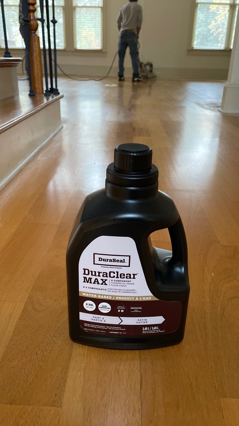 Beautiful Eucalyptus maintenance coat by Footprints Floors of East Atlanta