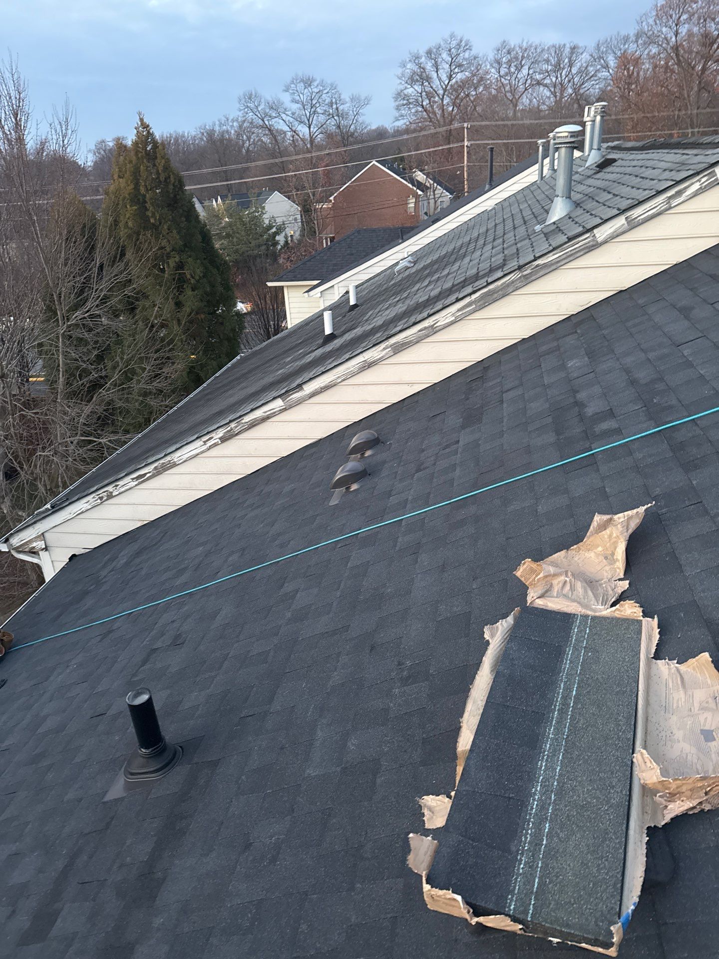 Fairfax: Residential Roof Replacement with CertainTeed Landmark in Charcoal Black by RM Banning, Inc.