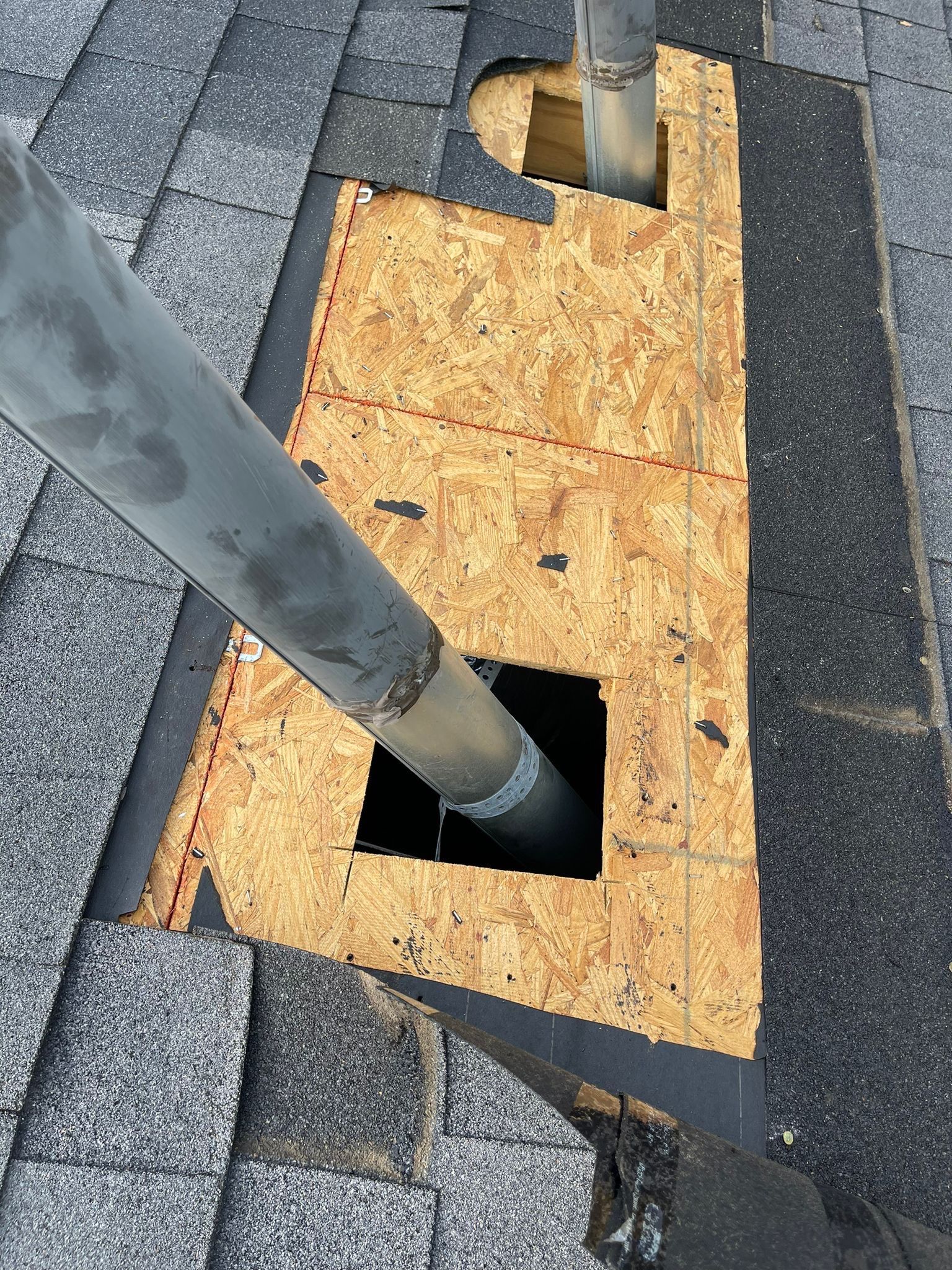 Hail Damage using Owen's Corning Duration (Lifetime) Shingles by Roof Repair Company