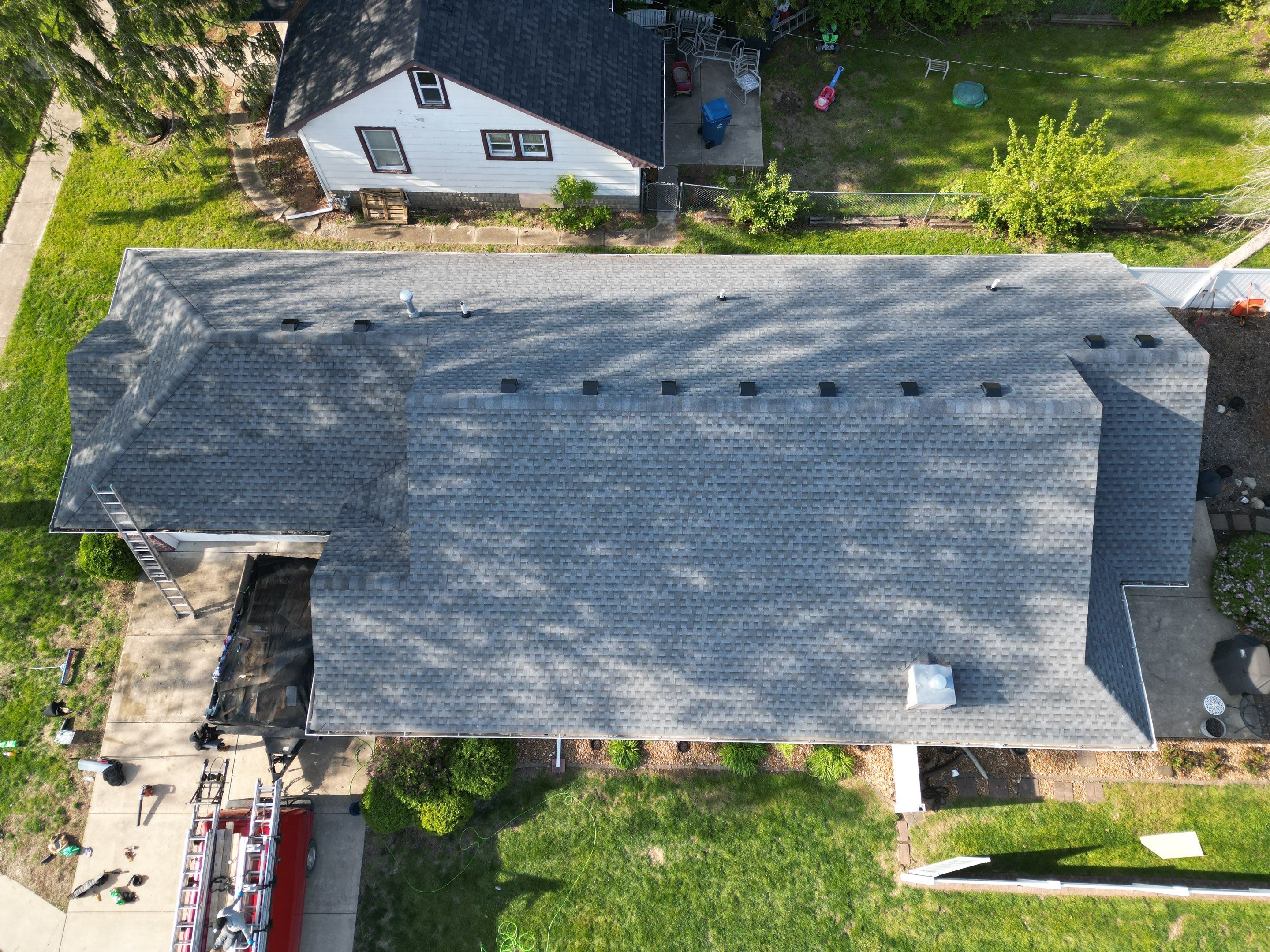 Roof replacement by Optimal Home Improvement 
