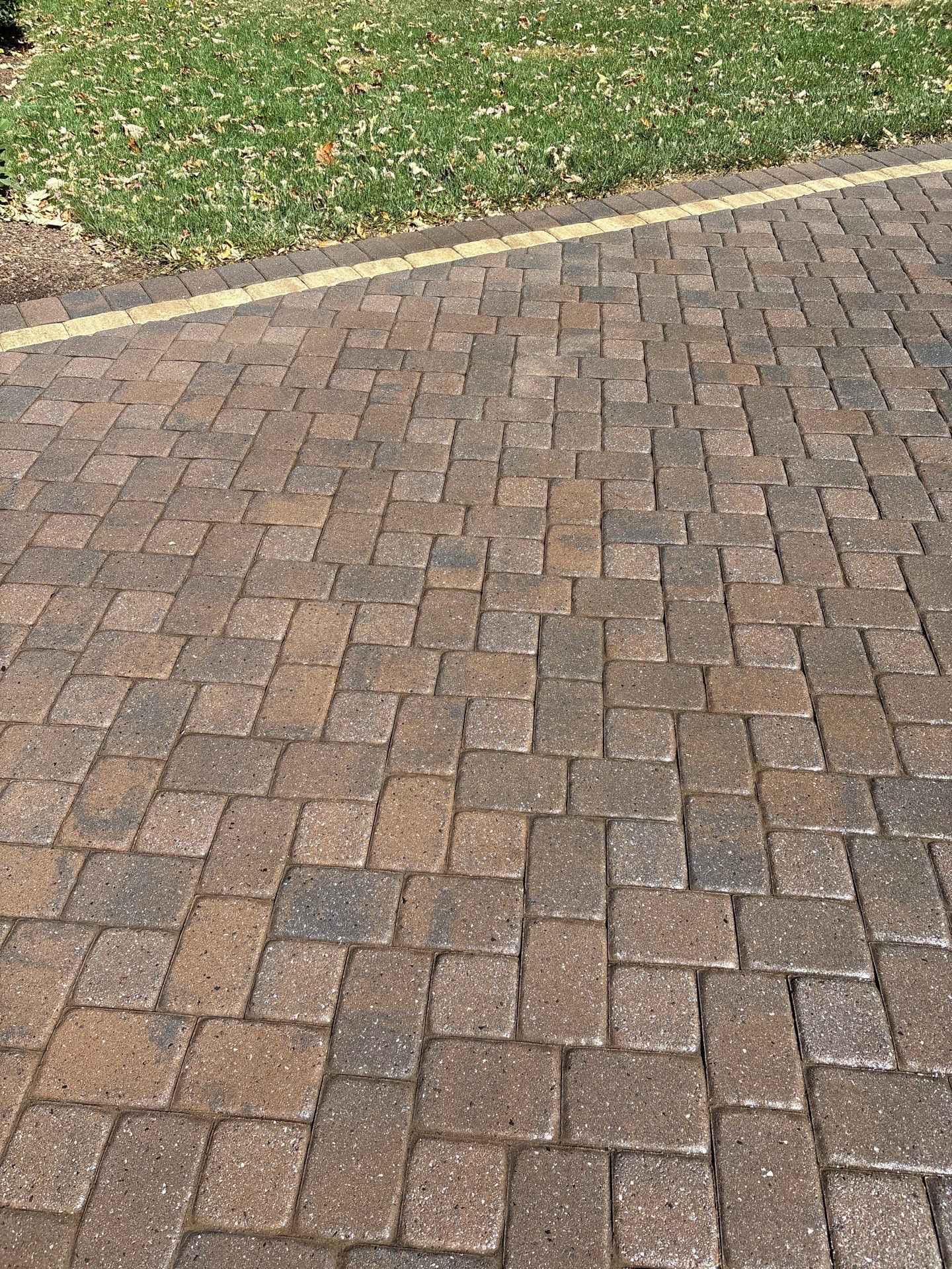 Paver Driveway using Concrete Sealant by DuraSeal