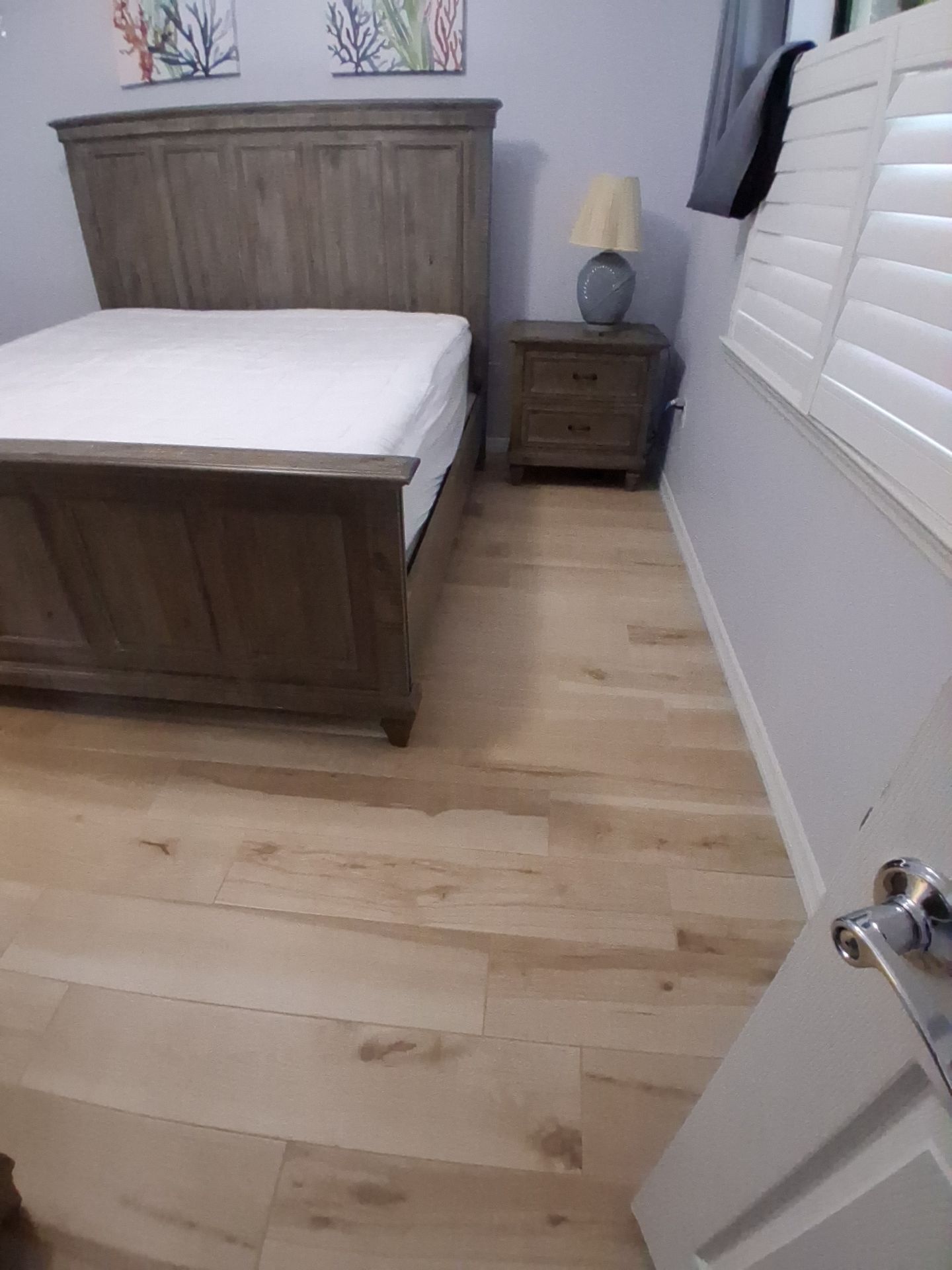 Bedroom LVP by Vrmmm Flooring