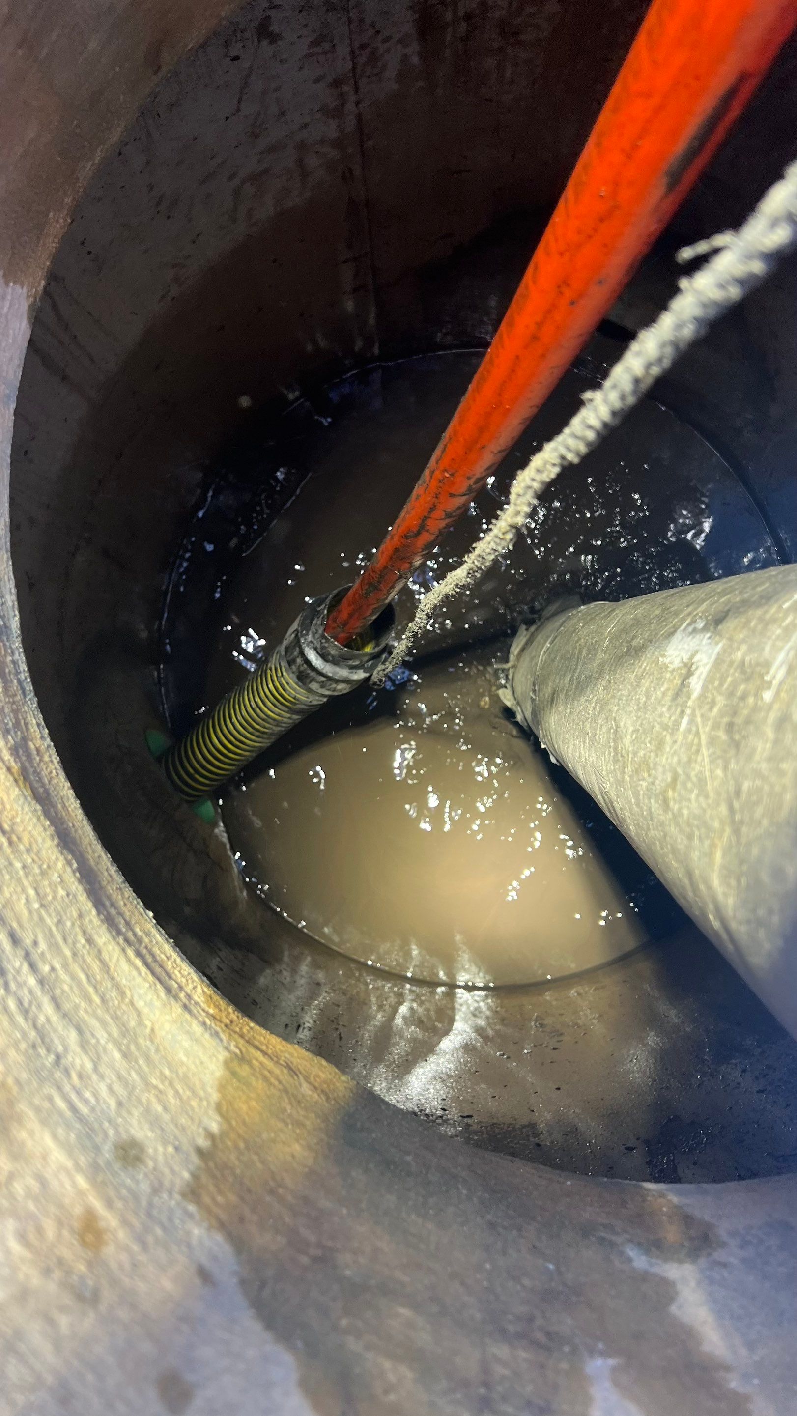 New Community Construction Sewer System Cleaning by APS Power & Water