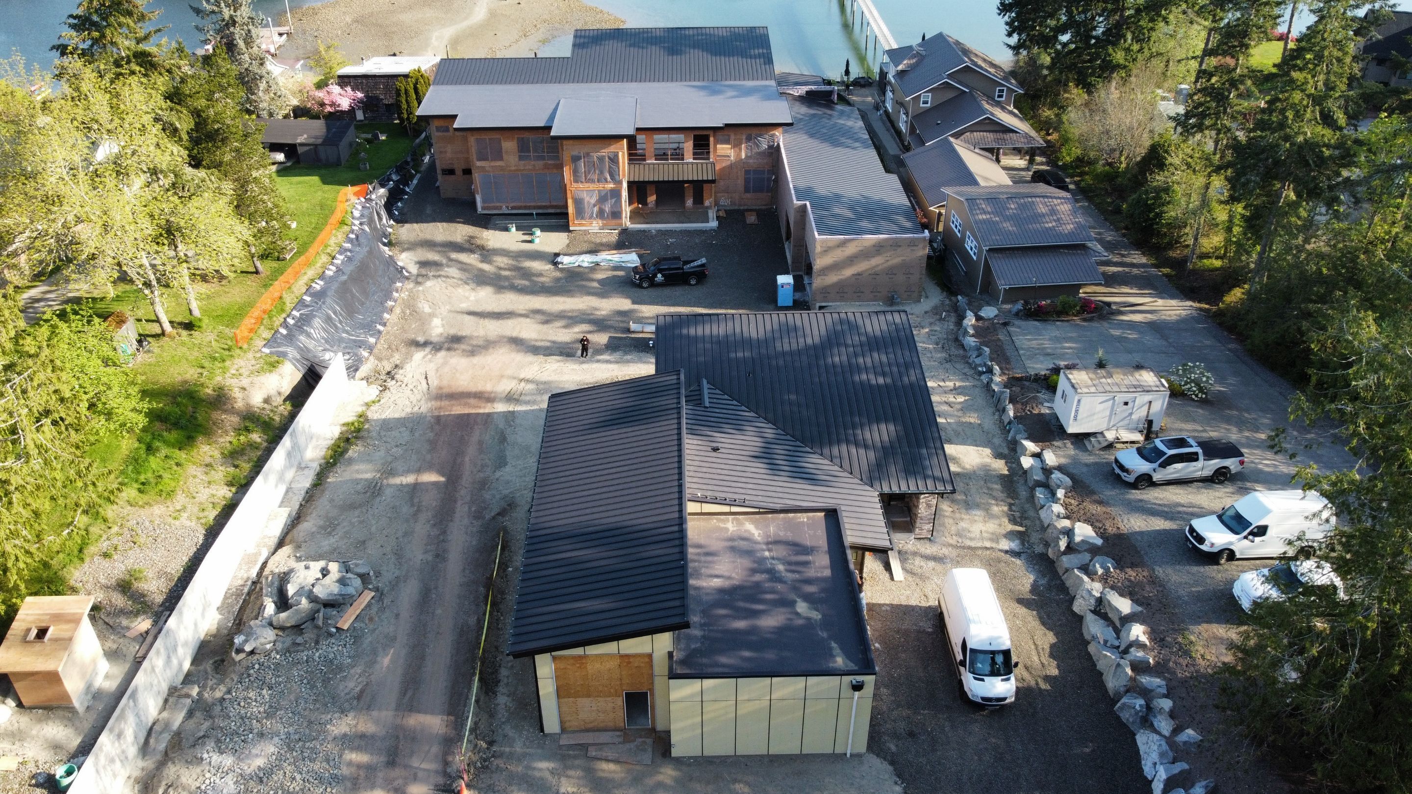 Metal Roof Project in Gig Harbor by Roof Smart