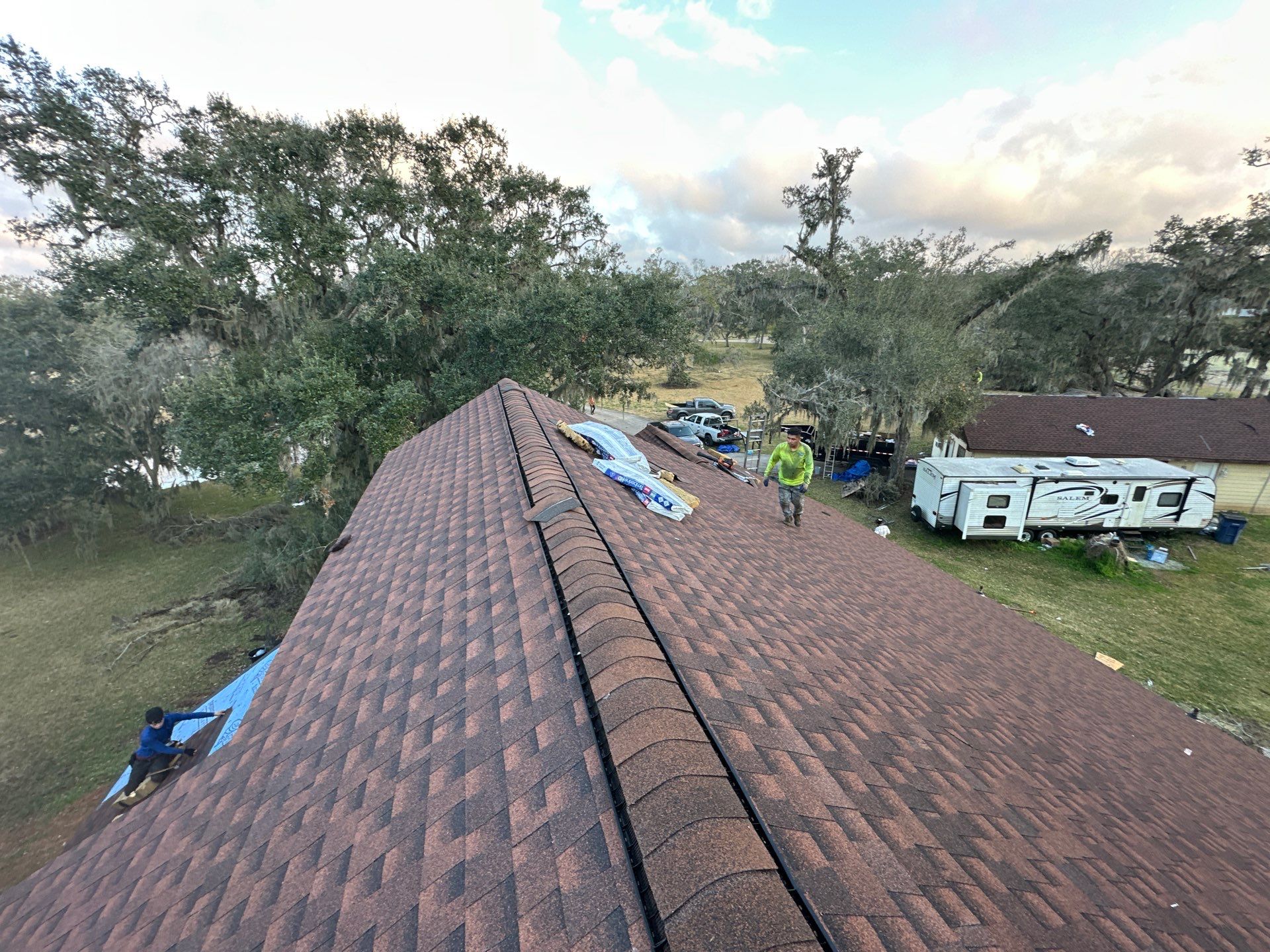 Gaf Hdz Hickory  by Motion Roofing