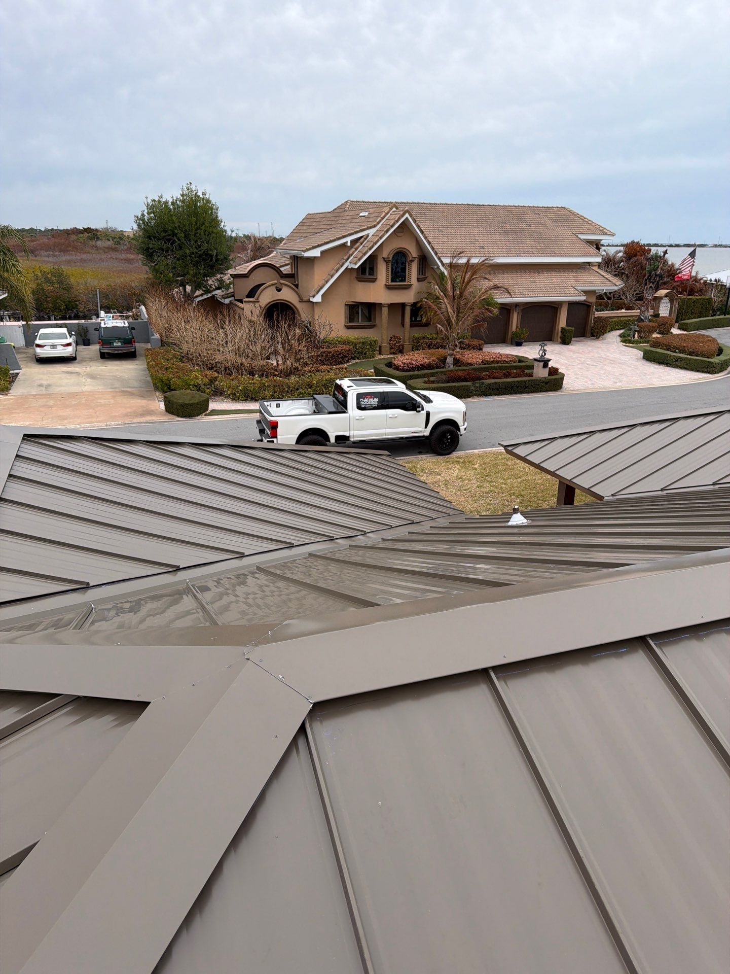 Metal Roof Replacement in Merritt Island by Platinum Roofing and Construction