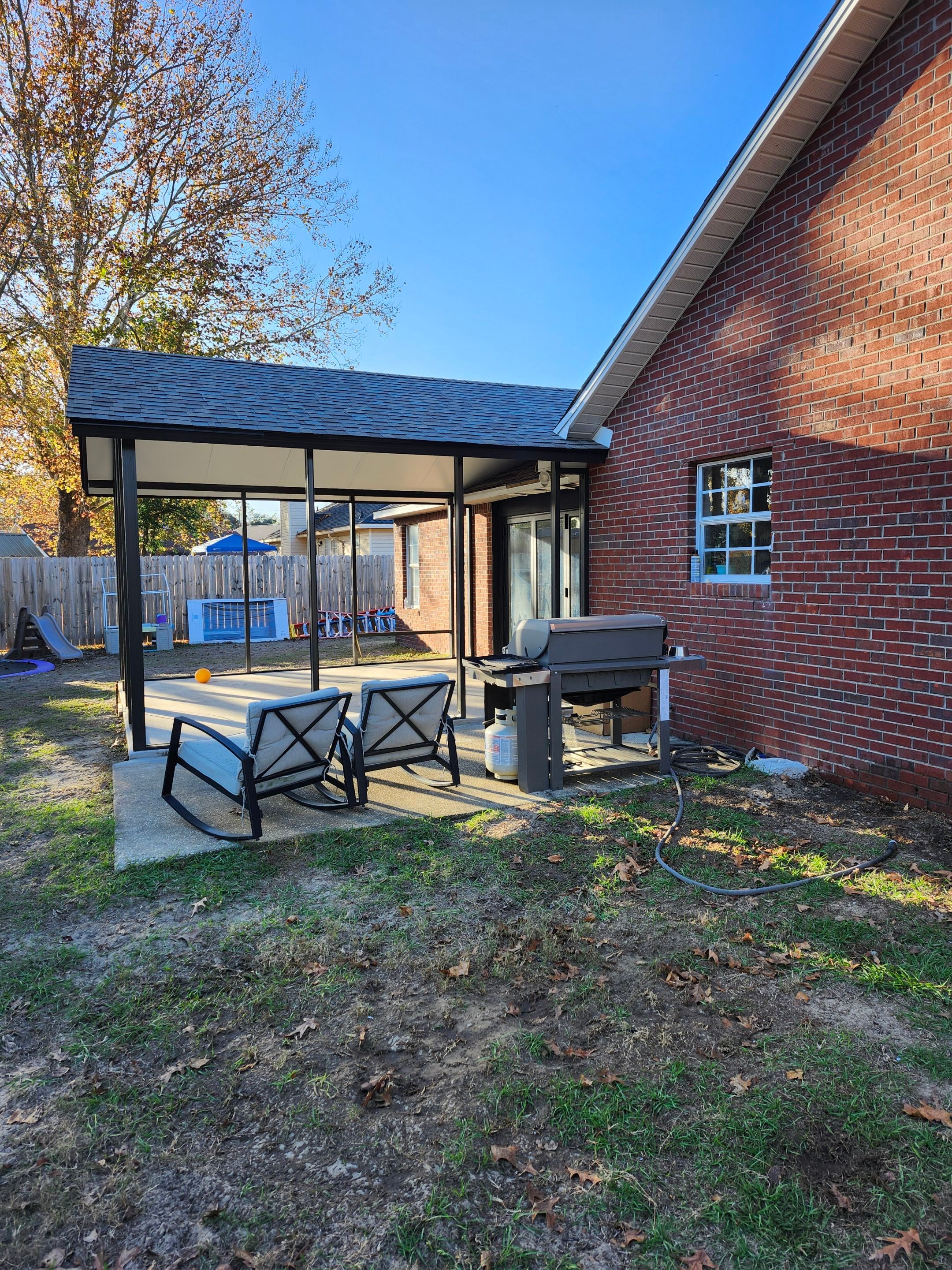 Cathedral Screen Room in Crestview by Titan Sunrooms
