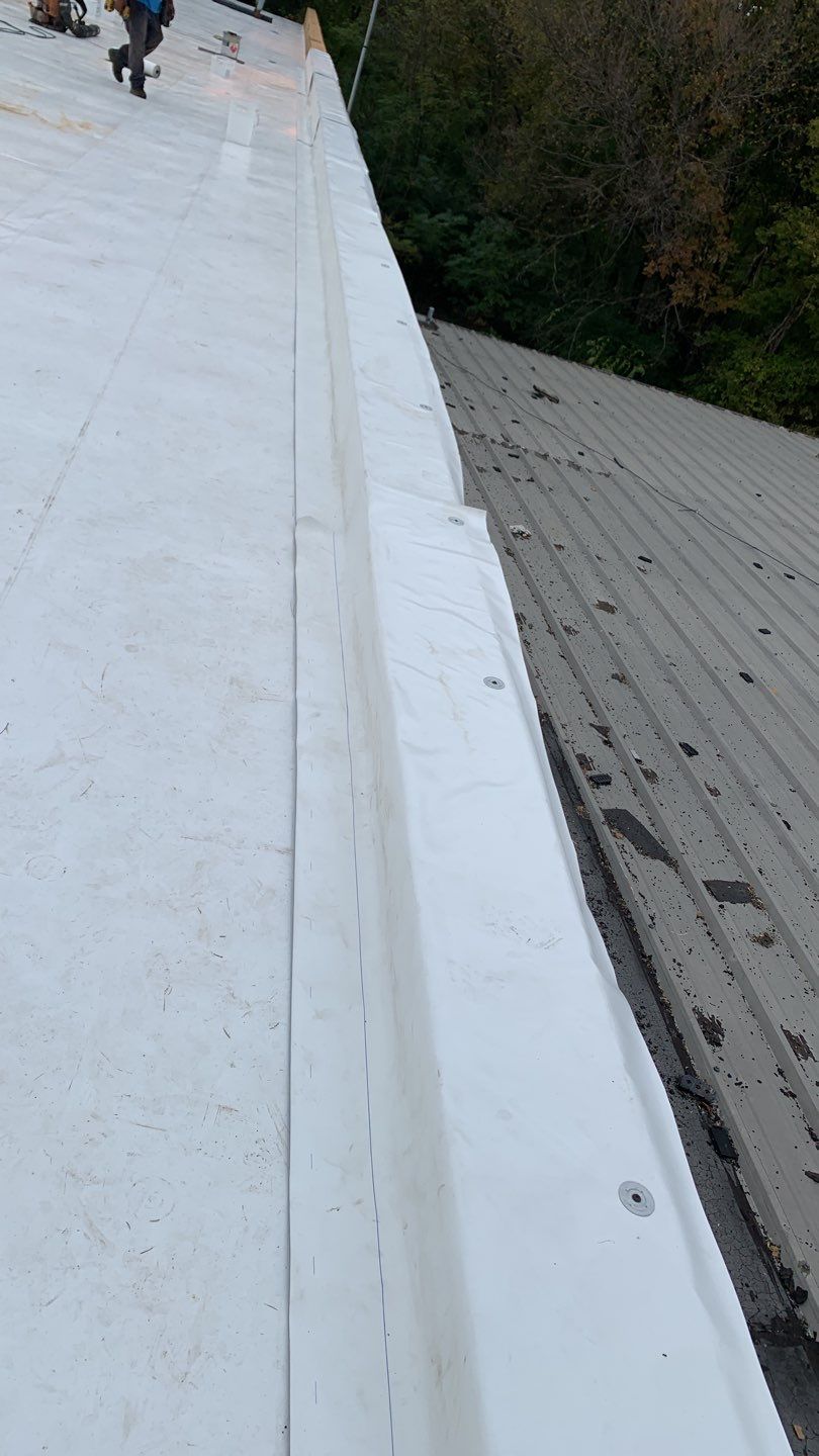 VA Clinic/Tractor Supply in Idabel, Oklahoma by Hostetler Roofing
