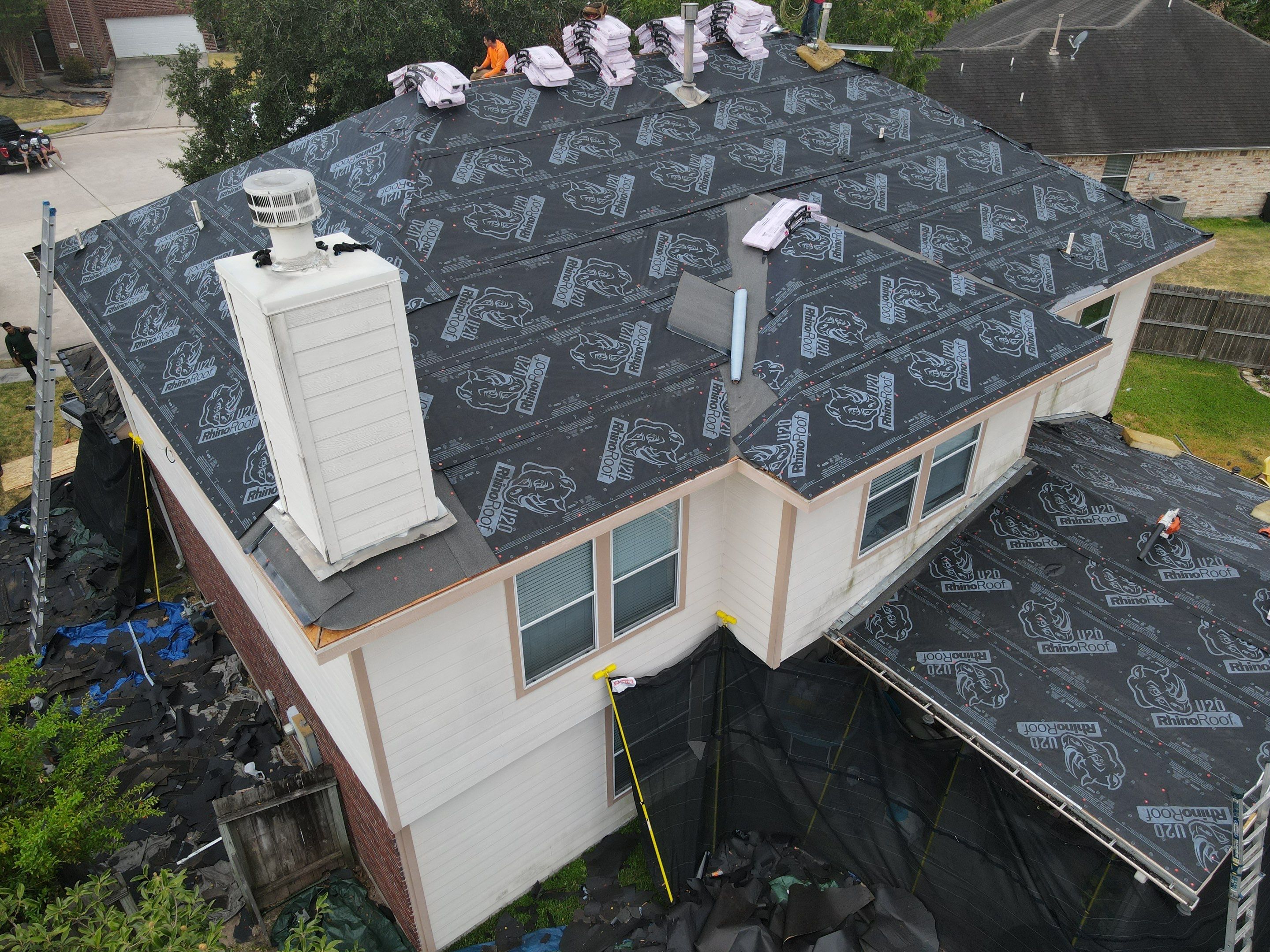 Residential Roofing Installation using Owen's Corning by Roof Concepts Construction
