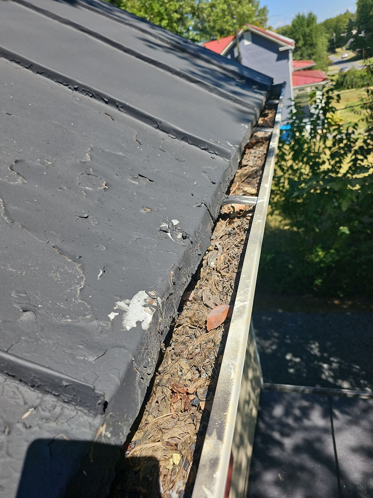 Metal Roof and Gutter Replacement by Winchester Roofing