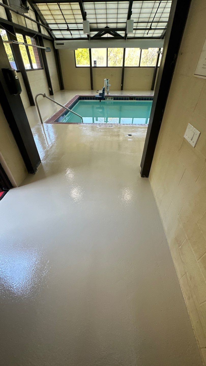 Hotel Pool Deck Project in Independence by Floors in a Day, Inc