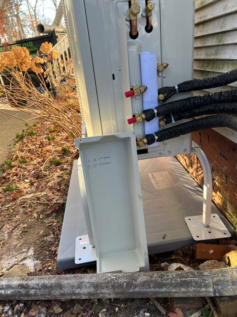 Mini Split Installation and Outdoor Condenser Setup — Newbury, MA by FAGONE MECHANICAL