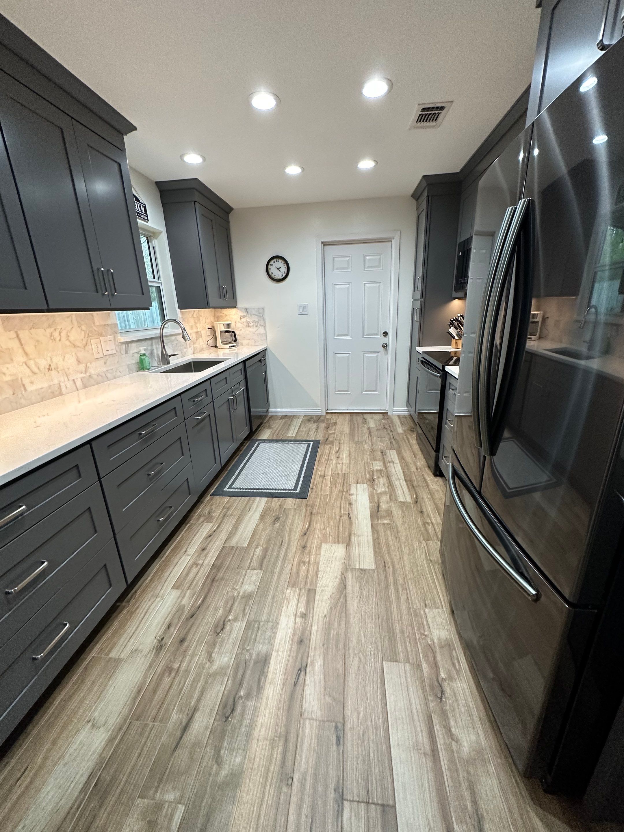 Galley Kitchen Remodel in Live Oak by Legacy Bath and Kitchen