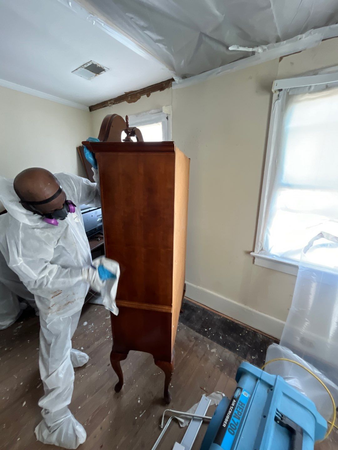 Residential Abatement - Small Project by EAS Environmental, LLC.
