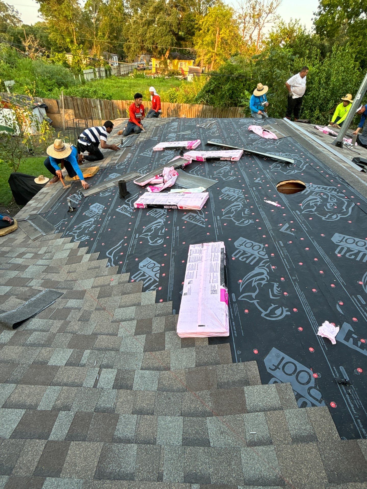 Residential Roofing Repair using Owen's Corning Duration (Lifetime) Shingles by Roof Repair Services LLC