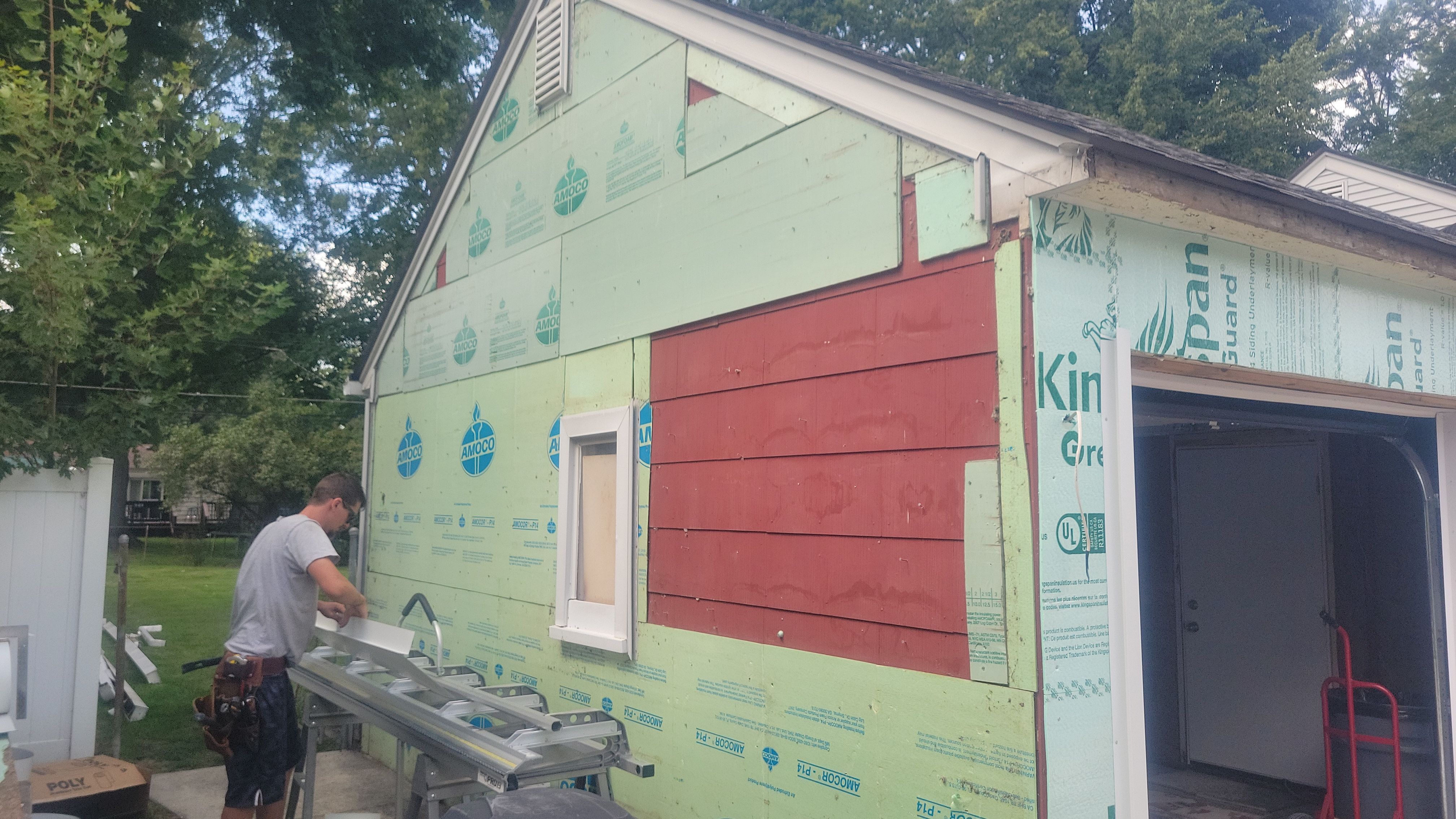 Siding Replacement using Alside Odyssey D4" by 180 Contractors