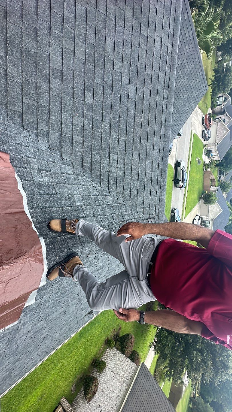 Residential Roofing Installation using Atlas Pinnacle Impact+ by Talya Roofing
