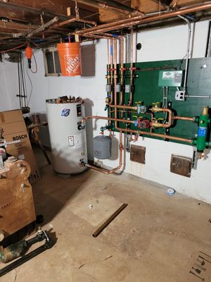 Boiler upgrade using Bosch Greenstar