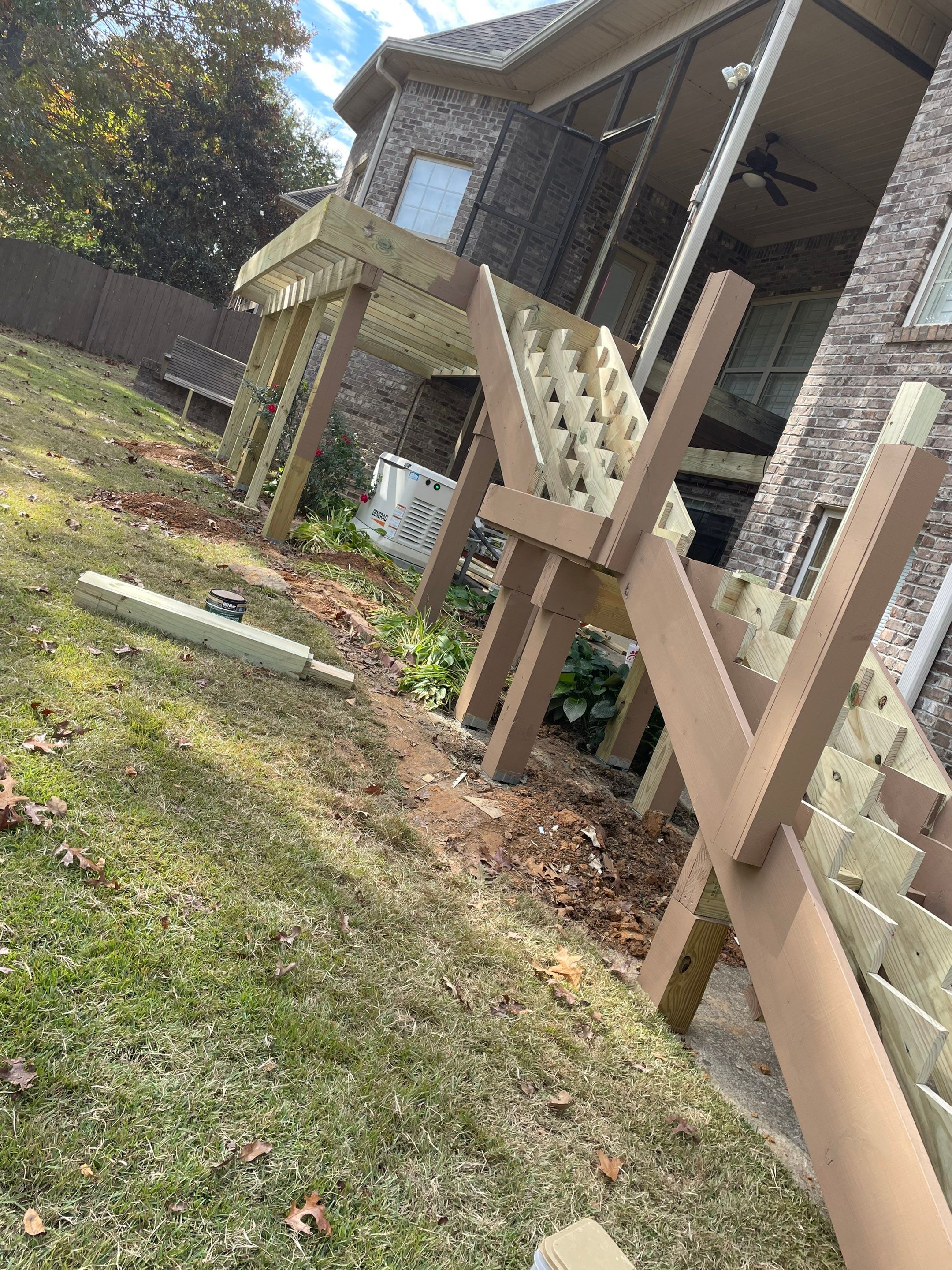 Timber Lake - Deck / Screened Porch by Pillar and Pine