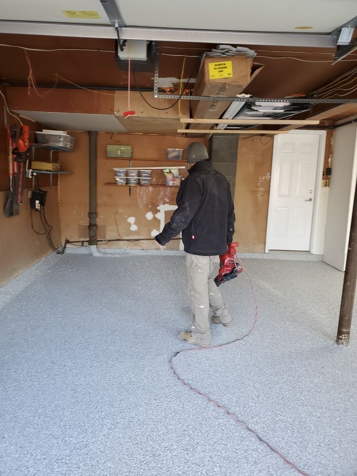 Garage Floor Coating in Mt. Everest by Spectrum Painting, LLC