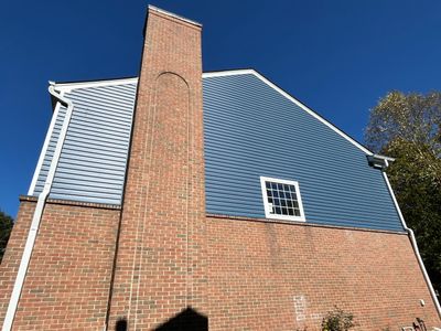 Siding Replacement using Alside Charter Oak D4.5"
