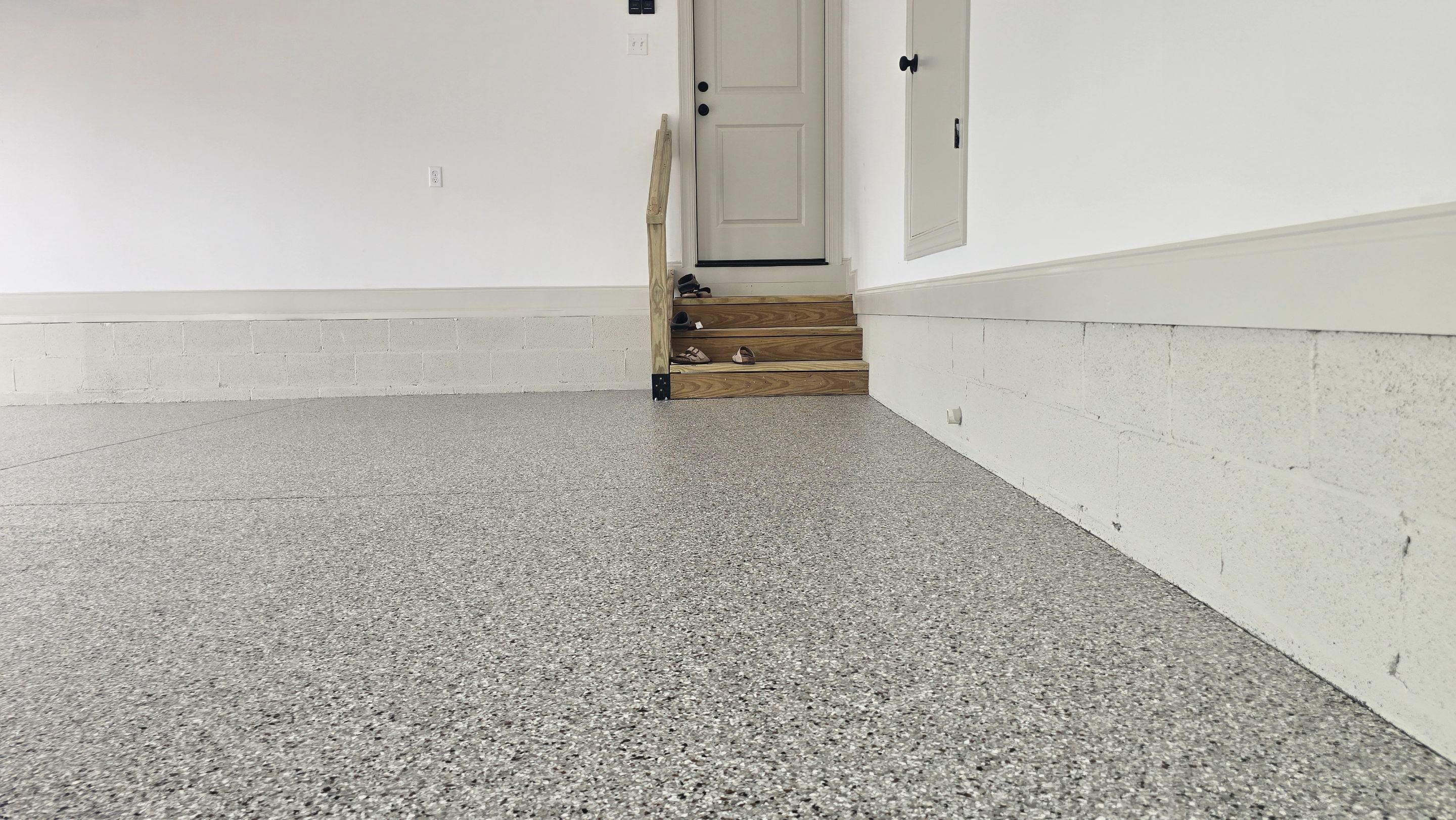 Garage using Coyote by Elite Floor Solutions