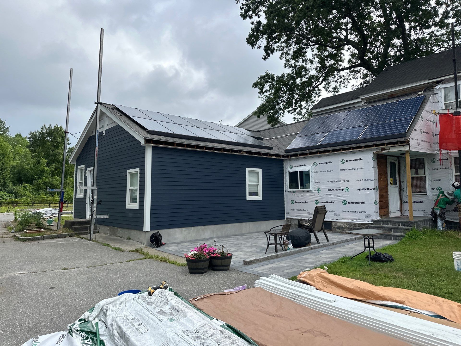 James Hardie Lap Siding Installation in Chelmsford, MA by Mighty Dog Roofing of Greater Middlesex County