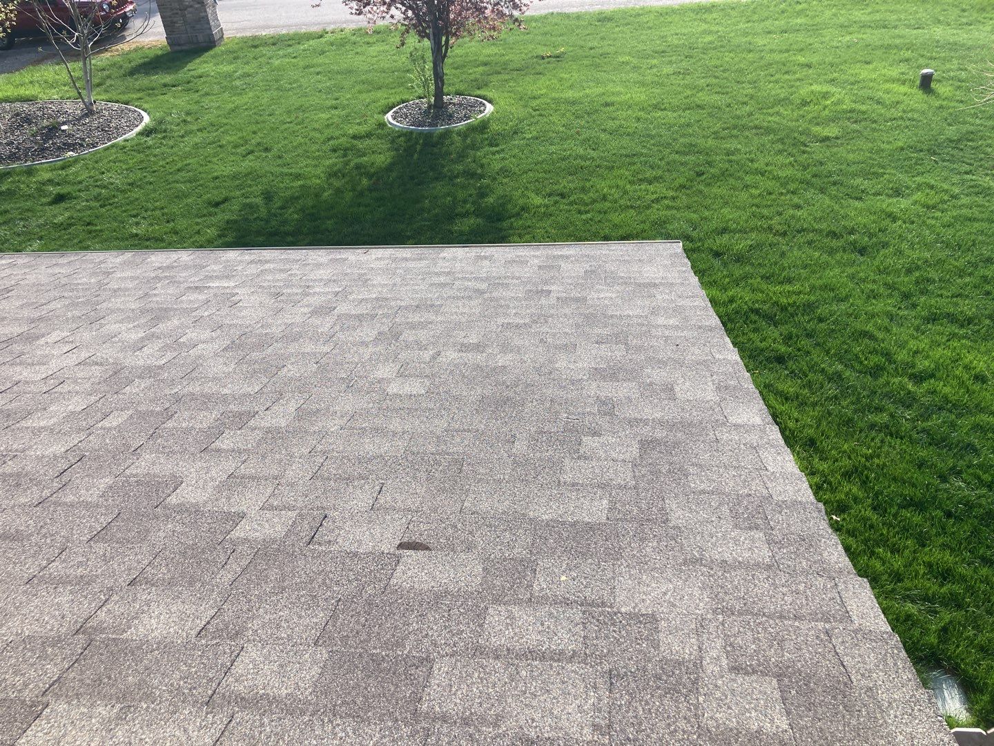 Breaking News!  Happy Homeowner gets a fantastic new roof by ID Roofing LLC